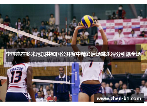 李梓嘉在多米尼加共和国公开赛中精彩后场跳杀得分引爆全场 李梓嘉在多米尼加共和国公开赛中精彩后场跳杀得分引爆全场